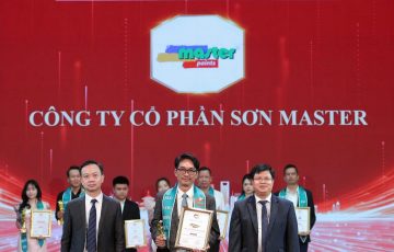 CÔNG TY CỔ PHẦN SƠN MASTER KHẲNG ĐỊNH VỊ THẾ VỚI DANH HIỆU TOP 10 – SAO VÀNG THƯƠNG HIỆU QUỐC GIA